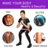 Different Resistance Bands Yoga Band Fitness Exercise Training Hip Tension Band Leg Squat Dance Elastic Loop Stretch Band - Image 30