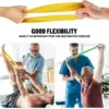 Different Resistance Bands Yoga Band Fitness Exercise Training Hip Tension Band Leg Squat Dance Elastic Loop Stretch Band - Image 19