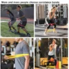 Different Resistance Bands Yoga Band Fitness Exercise Training Hip Tension Band Leg Squat Dance Elastic Loop Stretch Band - Image 23