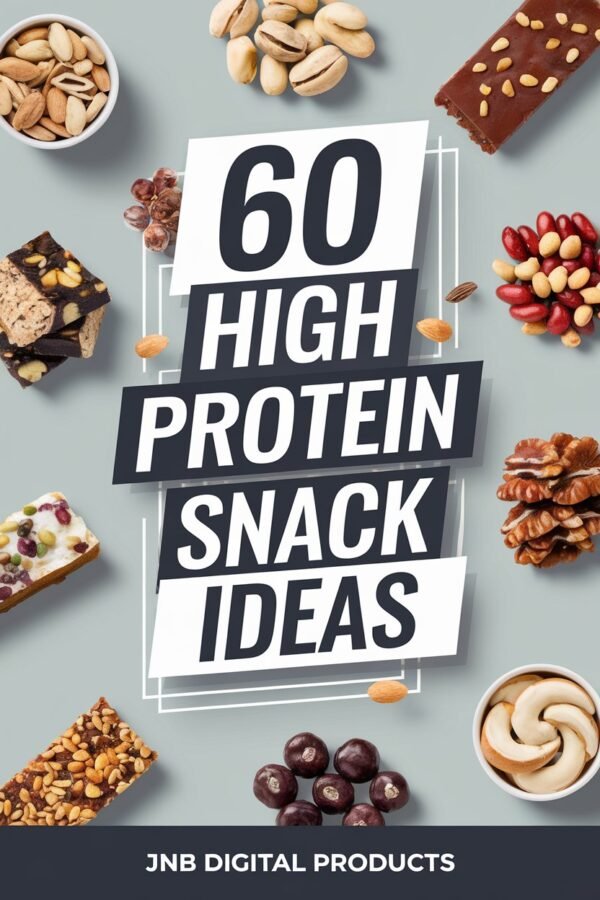 60 High Protein Snack Ideas - eBook